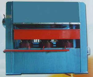 Single-sided hot pressing machine